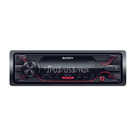 Odbiornik multimedialny Sony z portem USB, 4 x 55 W, radio samochodowe - 2